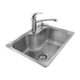 Bacha Cocina Luxor Mini Johnson Si71A+Griferia+Accesorios