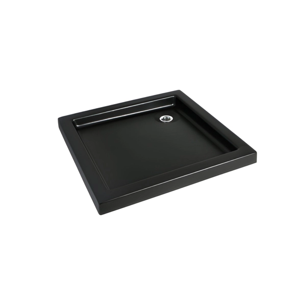 Receptaculo Ferrum 80x80 niza acrilico negro KHI-RC-038-NP