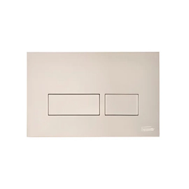 Tapa doble tecla Ferrum peltre rectangular REP-RA-051-PE