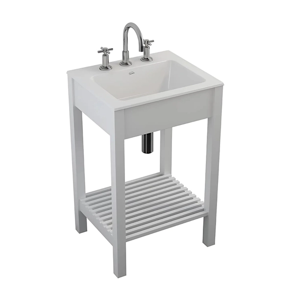 Mueble Ferrum 50cm elea s/mesada blanco ARM-MB-003-BL