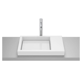 Lavatorio encimera Roca Horizon blanco A32727500B