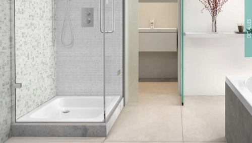 Receptaculo Bagnara para embutir con alas 83x70x22