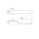 Accesorio de Baño Toallero corto Novum Skyline cr 163/J9