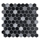 Malla Misiones 30x30 hexamar 2 nero sm0312