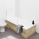 Bañera Ferrum 160 cm serena acrilico blanca SER-BA-160-BL