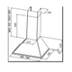Campana de Pared Spar Prima control desliz 90 Inox 5941-407
