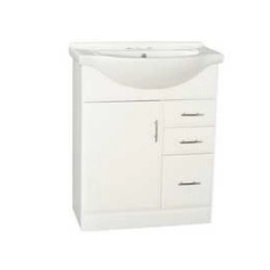 Mueble Vanitory Minda Van 65Cm Con Mesada 3 Agujeros