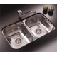 Bacha de cocina doble Johnson CC28/18
