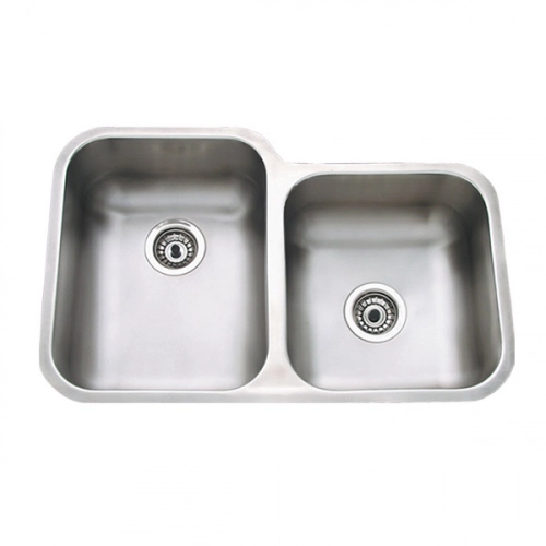 Bacha de cocina Mi Pileta bajo mesada doble 604