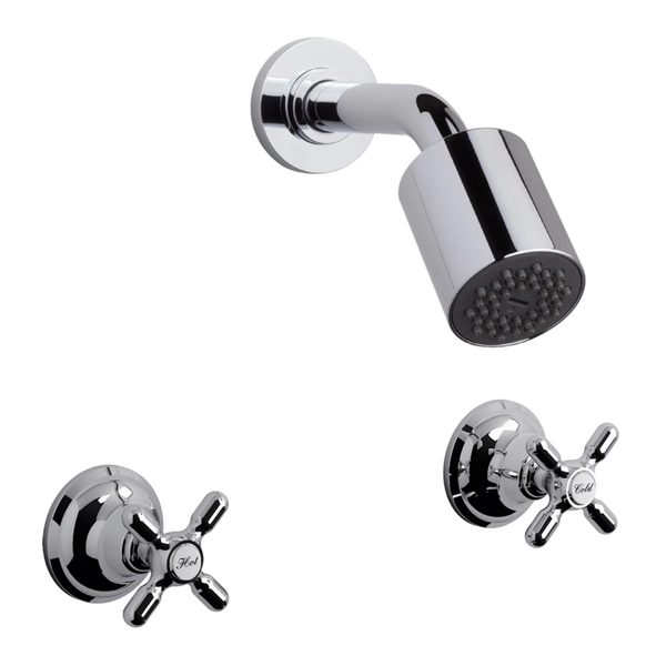 Grifería de ducha FV newport plus sin transferencia 0109/B2P-CR