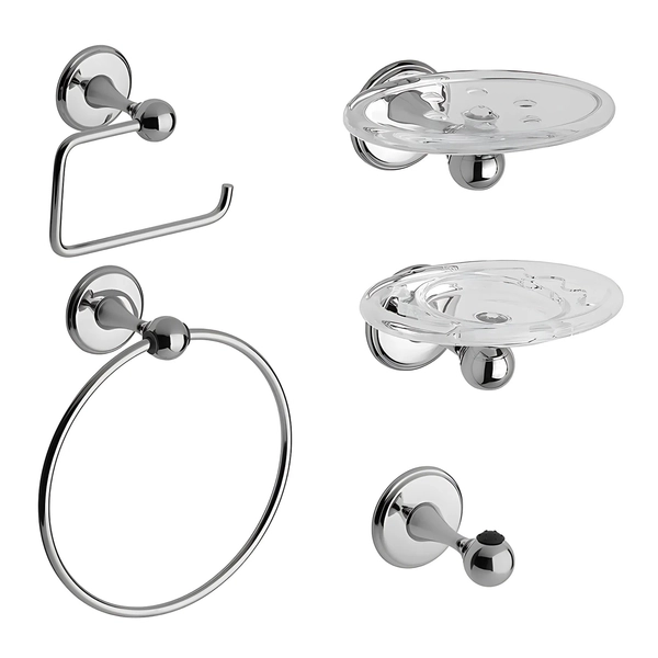 Accesorios de baño FV mikka kit de 5 piezas 0179.05/31-CR