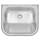 Bacha de lavadero Tramontina 50x40cm hera wall 34L satinado 94401107