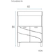 vanitory schneider Nilo 60 Con mesada