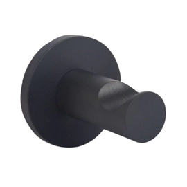 Accesorio de baño Ottone Percha R Basic negro mate