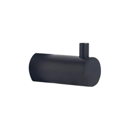 Accesorio de baño Ottone Percha simple Net negro mate