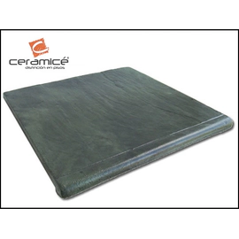 Escalon cementicio Lanik con nariz verde matizado 5106