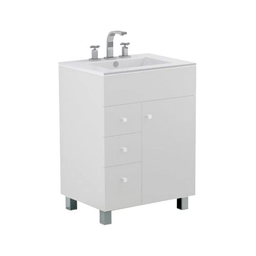 Mueble Ferrum Cadria bco c/ pie 60x46 CDR-MB-010-BL