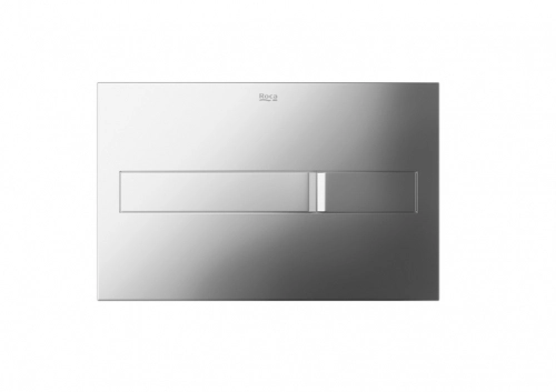 Roca Slendra Placa Cromada de Acc Dual CR