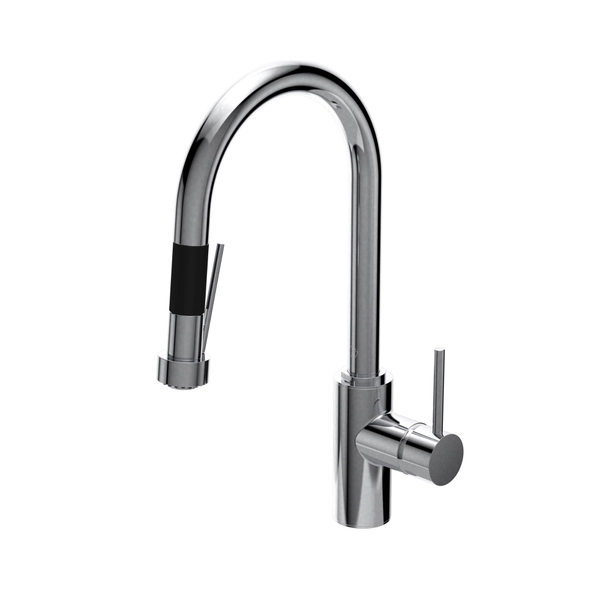 Griferia monocomando de cocina Augusta Pro FV cromo 0412/96P-CR