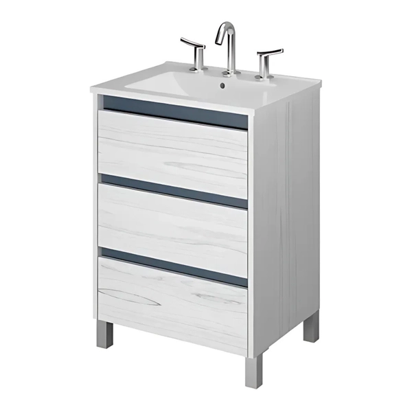 Vanitory Schneider piano 60x46cm con mesada 1AG