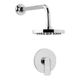 Griferia de ducha Peirano Vera monoc s/transf  cromo 81-180