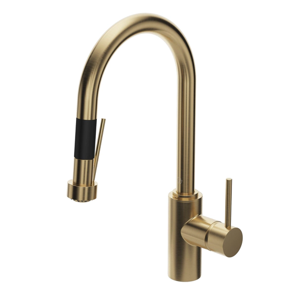 Griferia monocomando de cocina FV Augusta pro c/rociador 0412/96P-BB