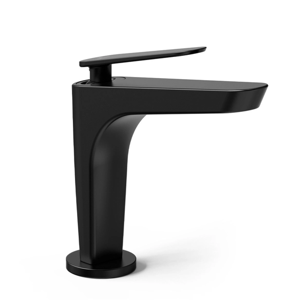 Griferia lavatorio bajo monocomando Hidromet Space Black 9601NEG