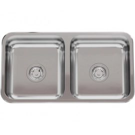 Bacha de cocina doble Johnson C37
