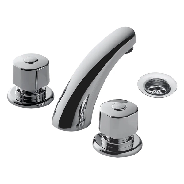 Grifería de lavatorio FV arizona pico largo 207/B1P-CR