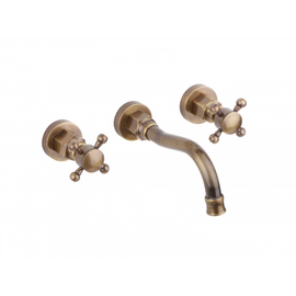 Griferia de Pared Lavatorio Häaz Vintage Bronce Viejo Estalgrif 352/011-16