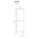 Armario Schneider Aqua Carvalho 40cm Ar40aqc