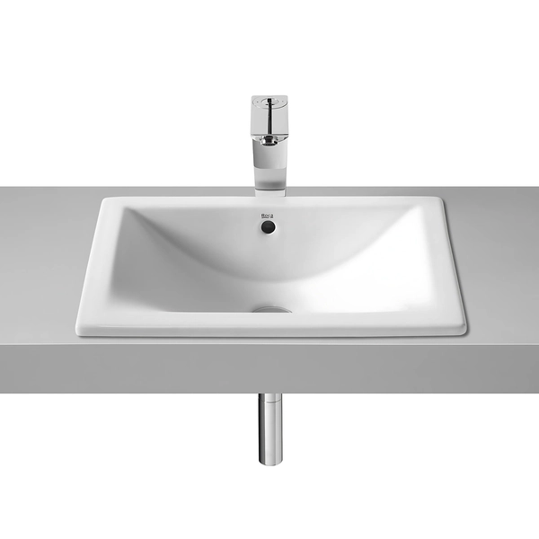 Lavatorio sobre encimera diverta 500x380 blanco Roca