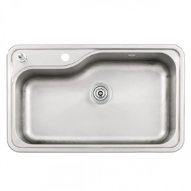 Bacha de cocina Mi Pileta Encastrable simple Ampia 800ED C/Dosificador