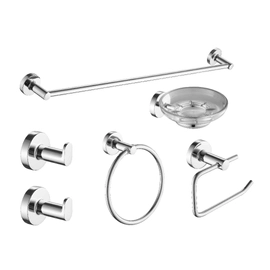 Accesorio de baño Sensus Piazza 6 Piezas 73229 Cr