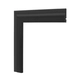Contramarco Epsilon Soft 70 x 15 x 2,44 Negro Mate Atrim 3006E