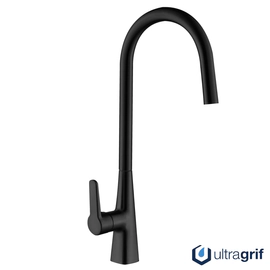 Griferia de cocina Ultragrif Monoc Amber black matt UGA203B01