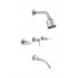 Griferia de ducha Aquor Dexter c/transf cr LDX101