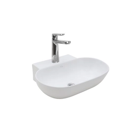 Bacha Ferrum  Milos Oval blanca LKC77 MLS-BH-080-BL