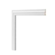 Atrim contramarco eps pecho paloma 45mmx15mmx2.5m blanco mate 3001