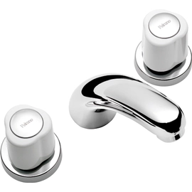 Griferia de lavatorio Peirano Lorca bco/cr 60-010