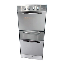 Horno doble Domec c/visor. grill.Parrilla  HXCLW