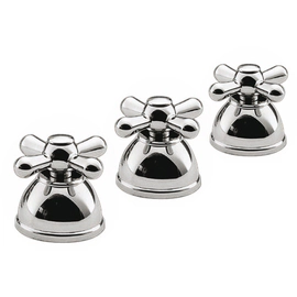 Griferia de bidet Peirano Ares Cromo Blanco 314