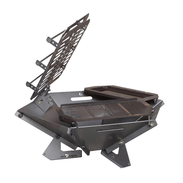 Parrilla fogon novecento leña Tromen