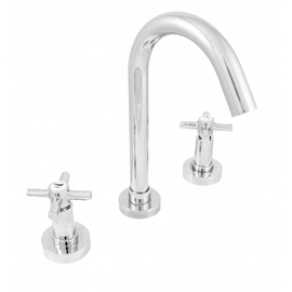 Griferia de lavatorio Aquor Trento p/caño cr LTR116