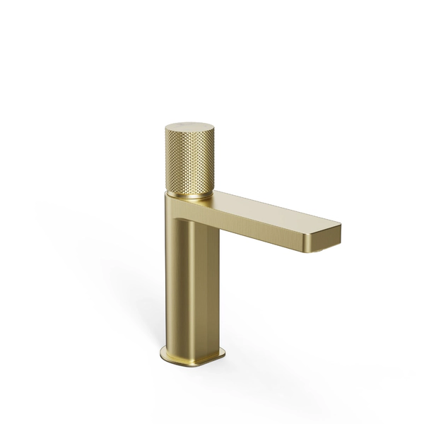 Hidromet griferia lavatorio monoc texture gold 9801gold