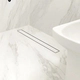 Desagüe lineal Atrim 2 en 1 cromo mate/ceramic 60cm DA600T02