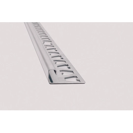 Perfil terminacion cuadrada Atrim Ac inox esmerilado 10mm