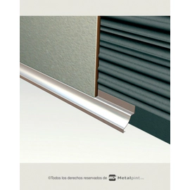 Zocalo Moldumet Sanitario 1 ala Acero Inox 304 CO40E