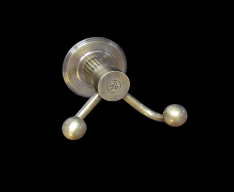 Percha doble Robinet Raye cromo 46017101