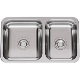 Bacha de cocina doble Johnson R63